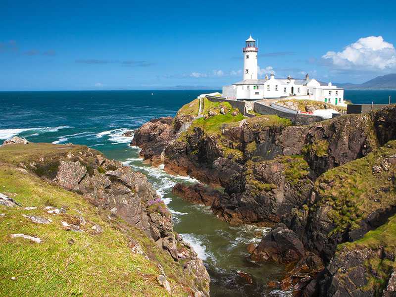 Donegal, Ireland lighthouse